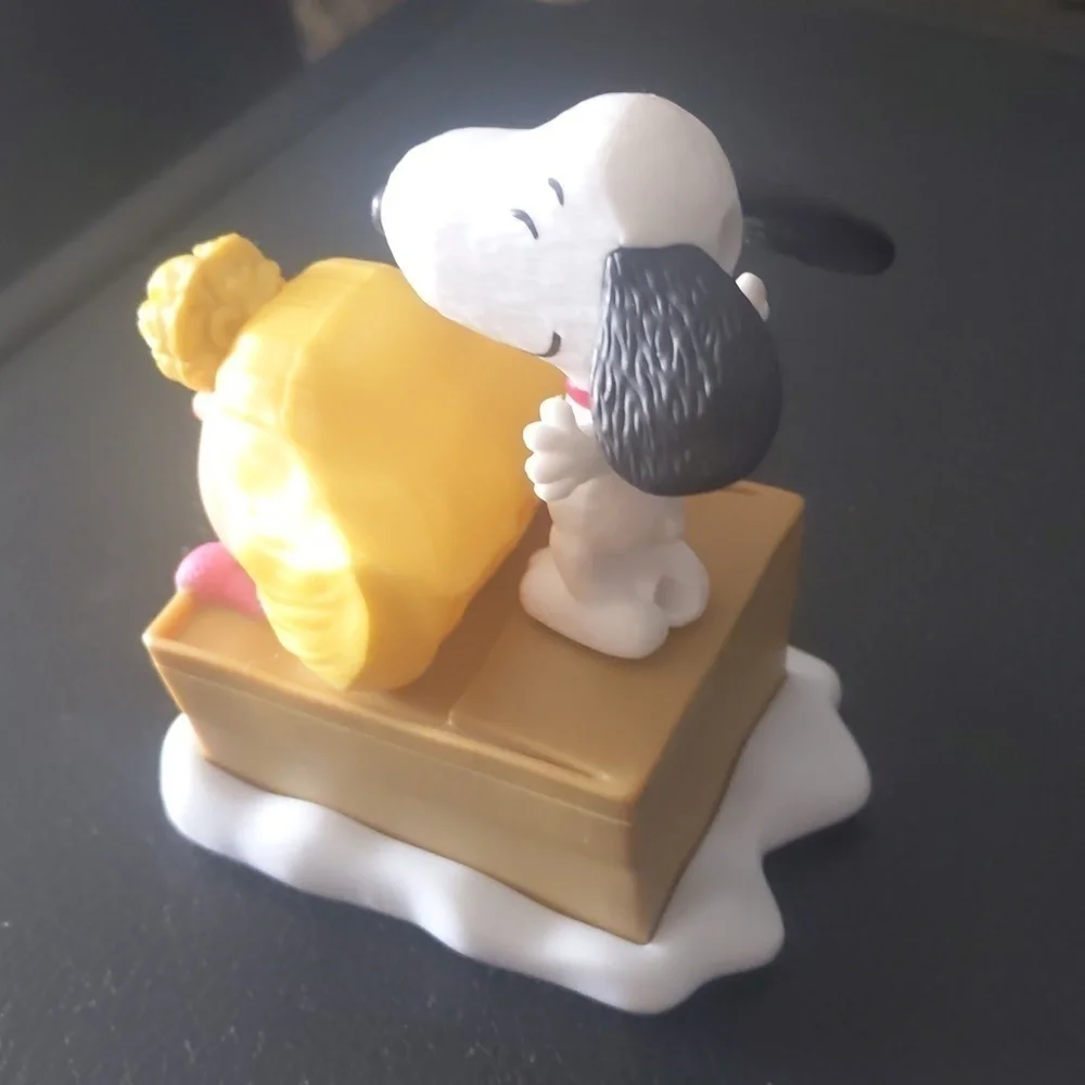 2015 McDonald's Happy meal toy. Snoopy and Sally